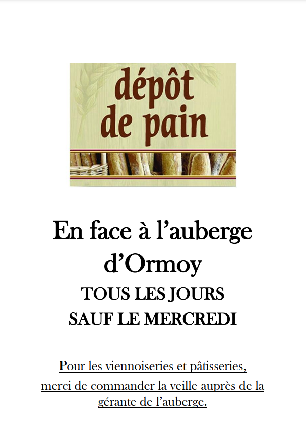 DEPOT DE PAIN